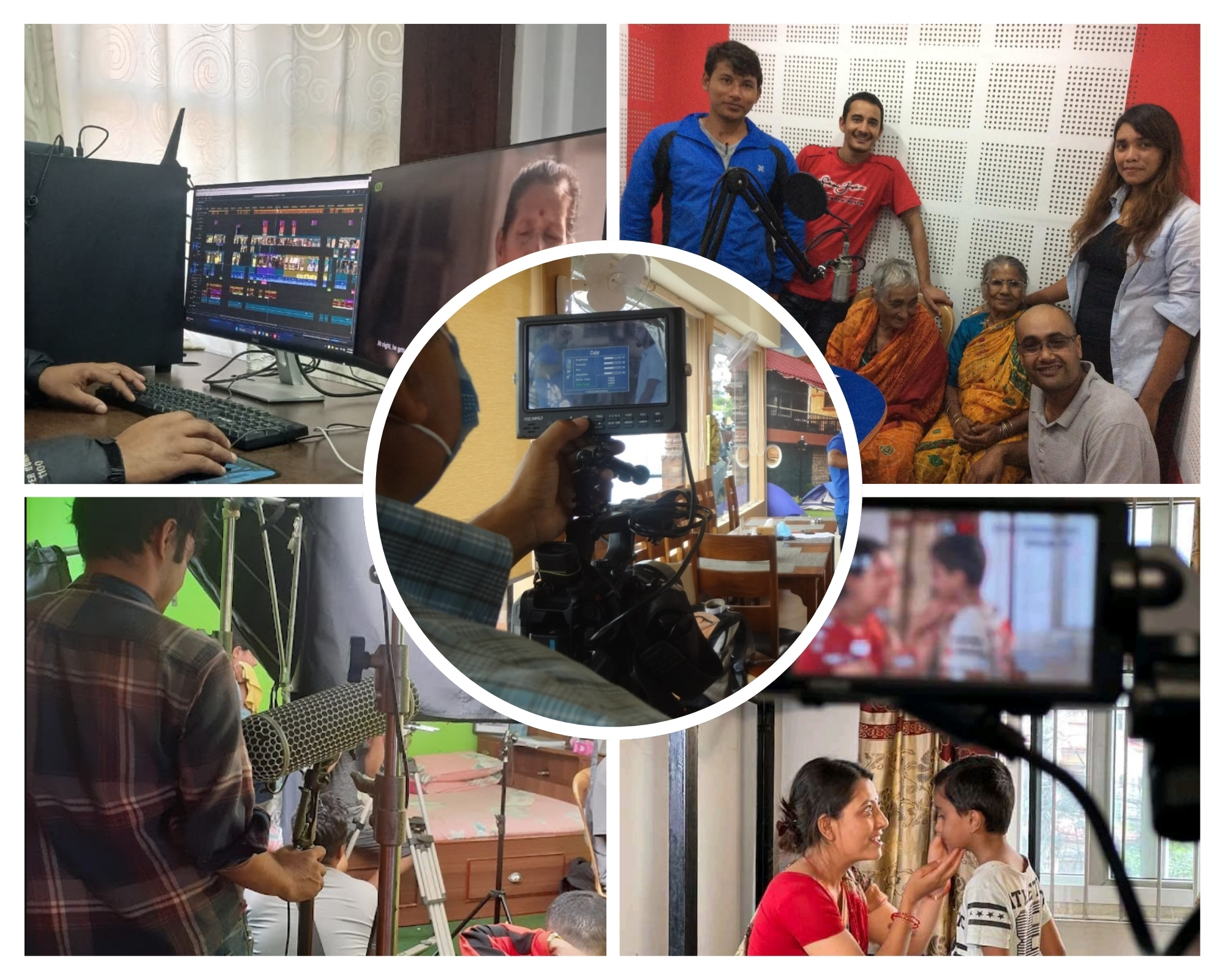 Technical Equipment Collage